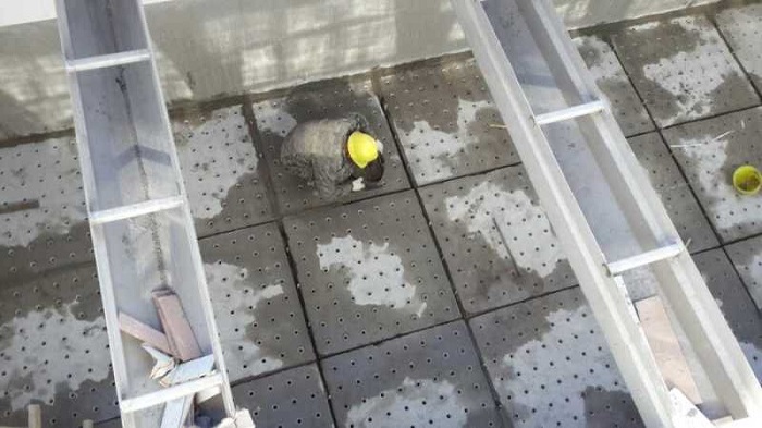 大慶市自來(lái)水公司施工現(xiàn)場(chǎng)