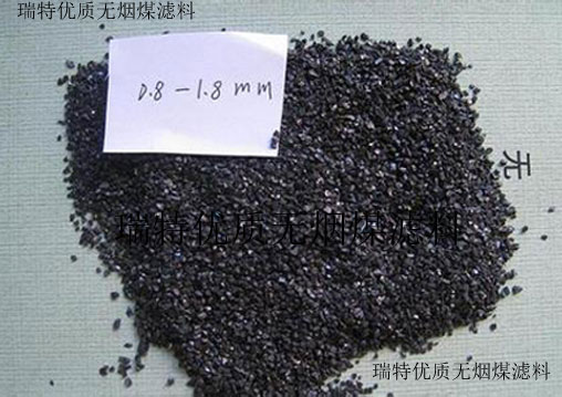 無煙煤濾料各種規格在水處理中應用